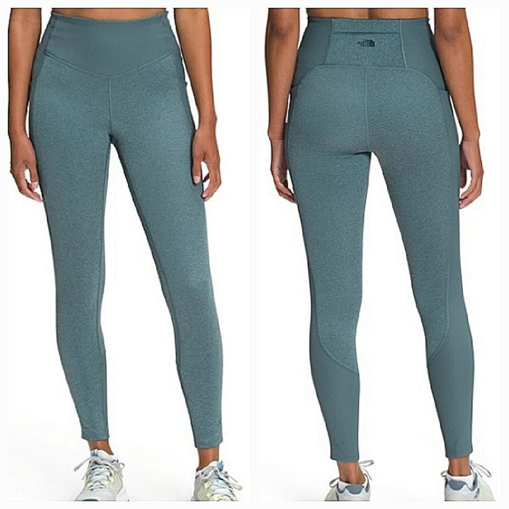 High-Waisted Teal Leggings